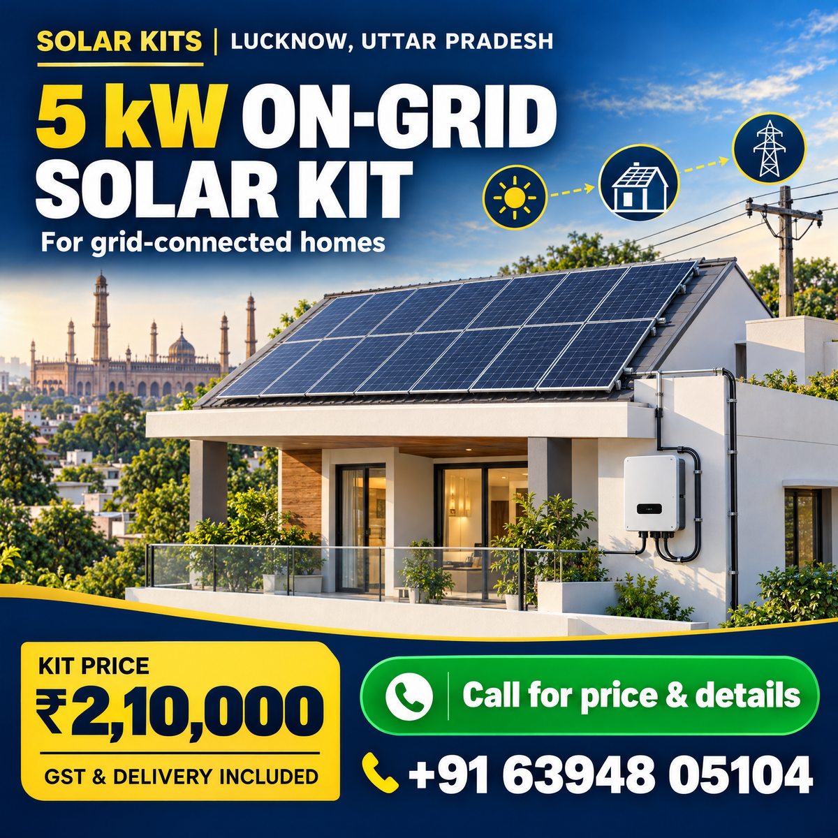 5 kW On-Grid Solar Kit